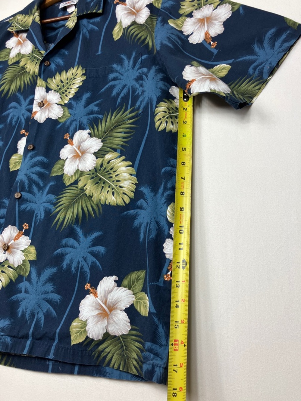 🌴☀️Authentic Blue Hawaiian Button Shirt by Pacific Legend XL 📦4.99 SHIPPING - Picture 5 of 13